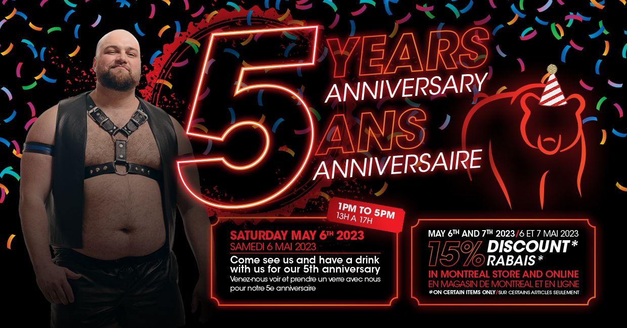 MistrBear 5e anniversaire! Samedi 6 Mai 2023